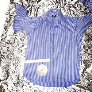 new DONALD TRUMP xl mens blue shirt